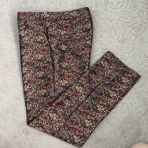 ZARA Patterned Trousers Slacks with pockets!
